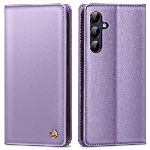 AIMOYU Handyhülle für Samsung Galaxy A16 Hülle,Premium Lederhülle Schutzhülle Tasche für Samsung A16 Hülle Wallet Kartenfach Standfunktion Klappbar Flip Case für Galaxy A16 Hülle,Lila von AIMOYU