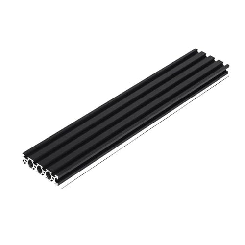 Aluminiumprofil Extrusions 1PCS Schwarz 100mm-100 0mm 2080 Aluminium Profil Extrusion Rahmen for CNC Gravur Maschine 3D Drucker Holzbearbeitung DIY(350mm) von AIRUIXI