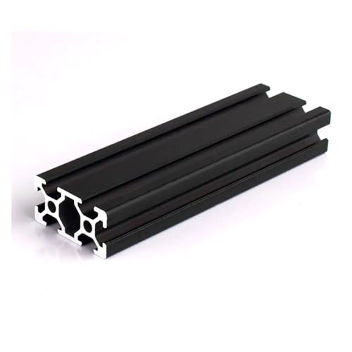 Aluminiumprofil Extrusions 2020 2040 3030 2080 aluminium Profil 100 200 300 350 400 450 500 550 600 mm Linear Schiene Extrusion Extrusion CNC 3D Drucker Teile(T-2040 black,750mm) von AIRUIXI