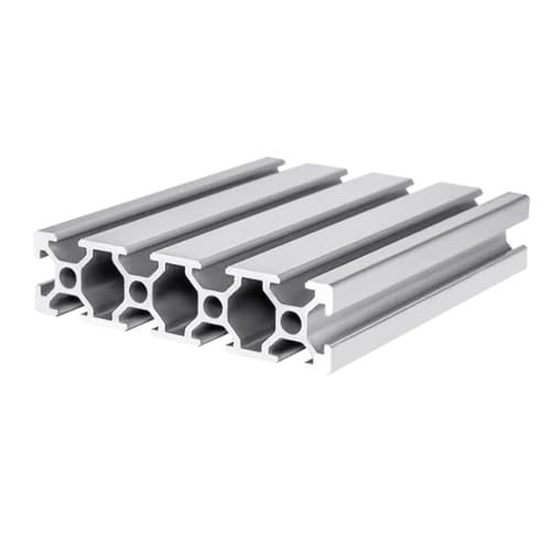 Aluminiumprofil Extrusions 2020 2040 3030 2080 aluminium Profil 100 200 300 350 400 450 500 550 600 mm Linear Schiene Extrusion Extrusion CNC 3D Drucker Teile(T-2080 silver,800mm) von AIRUIXI