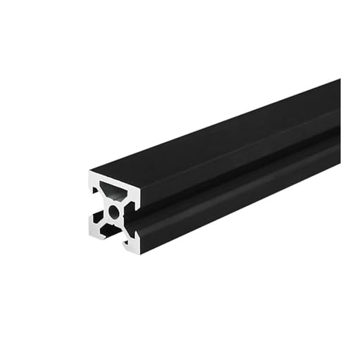 Aluminiumprofil Extrusions 4 stücke 2020N1 V Slot Aluminium Profil Schwarz Europäischen Standard Extrusion Rahmen 100mm-1200mm Eloxiert Linear F CNC 3D Drucker Teile(300mm) von AIRUIXI