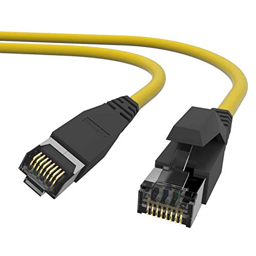 AIXONTEC 15m Cat.7 Ethernet LAN Patchkabel flexibel 10 GbE Netzwerkkabel Aussenbereich Outdoor LAN Kabel RJ45 Ethernetkabel Cat.6A 10 Gigabit PUR Außenmantel UV Beständig - Made in Germany von AIXONTEC