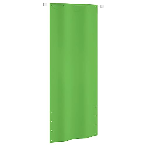 Home & Garden Item-Balcony Paravent Hellgrün 100x240 cm Oxford-Gewebe von AJJHUUKI