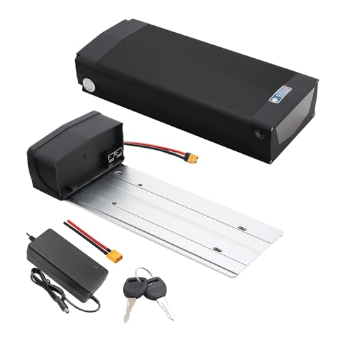 48V 31.5Ah hinterer Gepäckträger Ebike E-Bike Batterie Li-Ion elektrisches Fahrrad Mountainbike Gepäckträger Fahrrad Umbau Kit mit Gepäckträger 250W/350W/500W/750W 1000W von AJUYOL