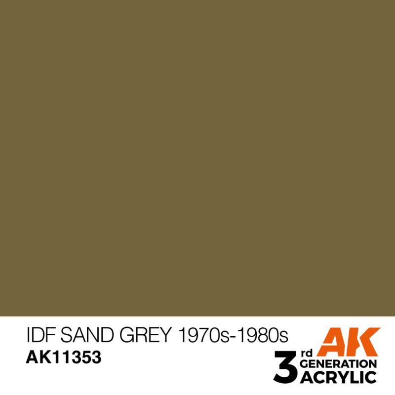 IDF Sand Grey 1970s-1980s von AK Interactive