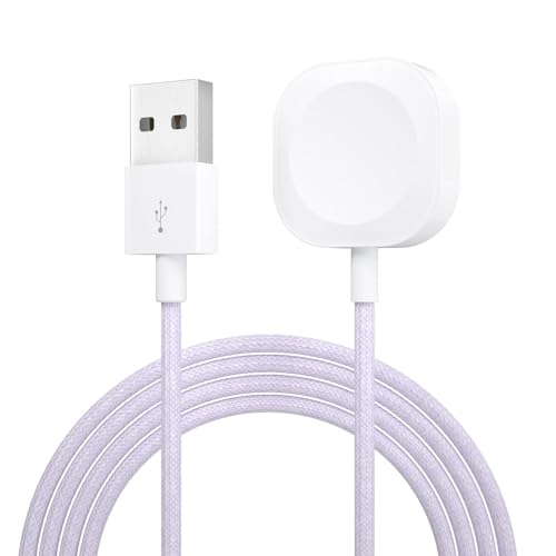 AK Ladegeräte für Apple Watch, USB-A Buntes Magnetisches Ladekabel für Apple Watch-Serie 9/8/7/6/5/4/3/2/1/SE/Ultra/Ultra 2, 95cm/3.1ft Apple Watch Charger von AK