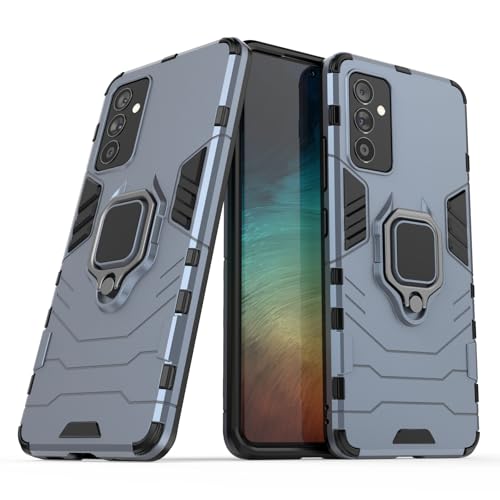 AKABEILA Hülle für Oppo Reno13 Pro Handyhülle Fingerringgriff Ständer Metall Halter Silikon PC Kratzschutz Stoßfest Schutzhülle 6.83 Zoll von AKABEILA