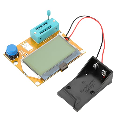 LCD Aphical Multifunktion Transistor -Induktor -Aquaritor ESR -Messgerät mit Automatischem Ausschalten und Großer LCD -Anzeige von AKLOSIPY