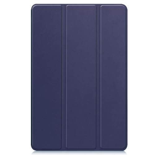 Schutzhülle für Huawei MediaPad M5 8,4 Zoll Tablet SHT-AL09/W09 Hülle Leder Back Cover Schutzhülle Ultra Slim Bumper Ganzkörperschutz Halterung Ledertasche (Marineblau) von AKLiSa