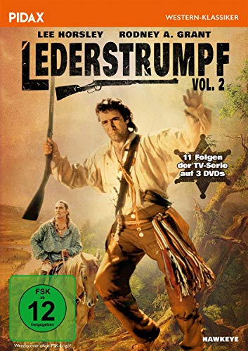 Lederstrumpf, Vol. 2 (Hawkeye) / Weitere 11 Folgen der beliebten Abenteuerserie nach James Fenimore Cooper (Pidax Western-Klassiker) [3 DVDs] von Alive