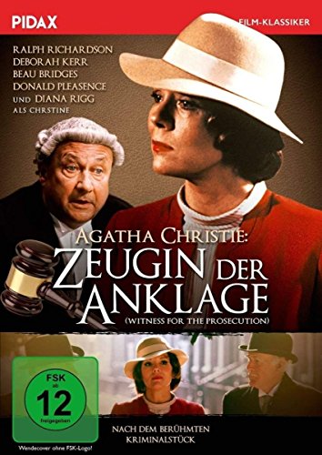 Agatha Christie: Zeugin der Anklage (Witness for the Prosecution) / Fulminante Verfilmung des Agatha Christie-Klassikers mit Starbesetzung (Pidax Film-Klassiker) von AL!VE