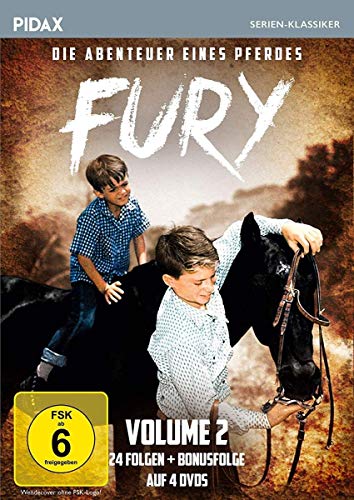 Fury - Die Abenteuer eines Pferdes, Vol. 2 / Weitere 24 Folgen der Kultserie + Bonusfolge (Pidax Serien-Klassiker) [4 DVDs] von AL!VE