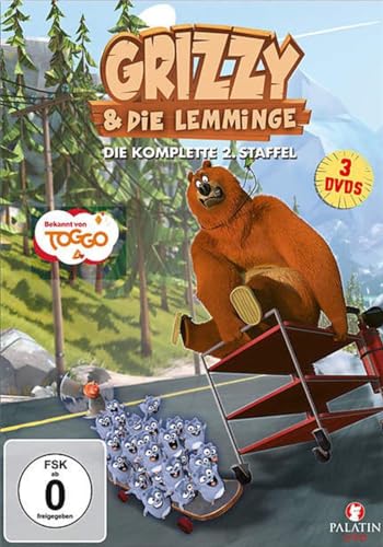 Grizzy & Die Lemminge - Die komplette Staffel 2 (78 Episoden) [3 DVDs] von AL!VE