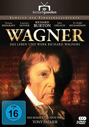 Wagner - Das Leben und Werk Richard Wagners (Die komplette Miniserie) (3 DVDs) (Fernsehjuwelen) von AL!VE