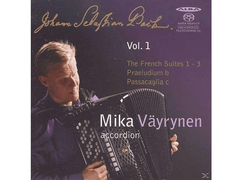 Mika Vayrynen Accordion, Väyrynen - Bach auf dem Akkordeon (SACD Hybrid) von ALBA