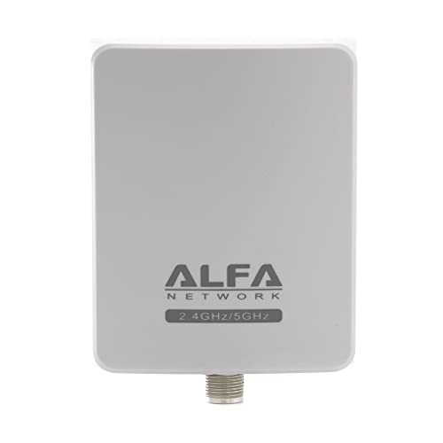 Alfa Network Alfa 2.4/5GHz Panelaussenantenne 8dBi N-Female Buchse APA-L2458-08A von ALFA NETWORK