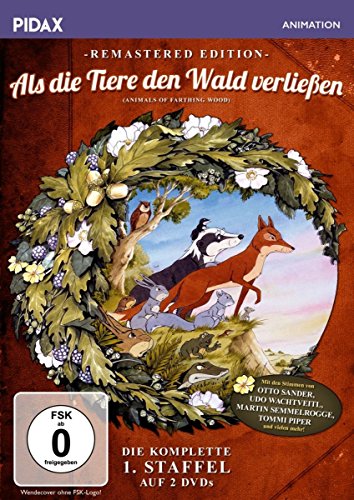 Als die Tiere den Wald verließen, Staffel 1 - Remastered Edition / Die komplette 1. Staffel der Kultserie nach dem gleichnamigen Roman von Colin Dann (Pidax Animation) [2 DVDs] von Alive