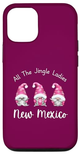 Hülle für iPhone 13 All The Jingle Ladies New Mexico Merry Christmas Zwerge von ALL THE JINGLE LADIES GNOME US STATE DESIGNS