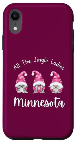 Hülle für iPhone XR All The Jingle Ladies Minnesota Merry Christmas Zwerge von ALL THE JINGLE LADIES GNOME US STATE DESIGNS