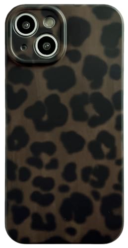 AMART Handyhülle für iPhone 14,Leopard Muster Frauen Mädchen Aesthetic Handyhülle Klassiker Cheetah Motive Slim Fit Stoßfeste Schutzhülle für iPhone 14 (6,1 Zoll) von AMART