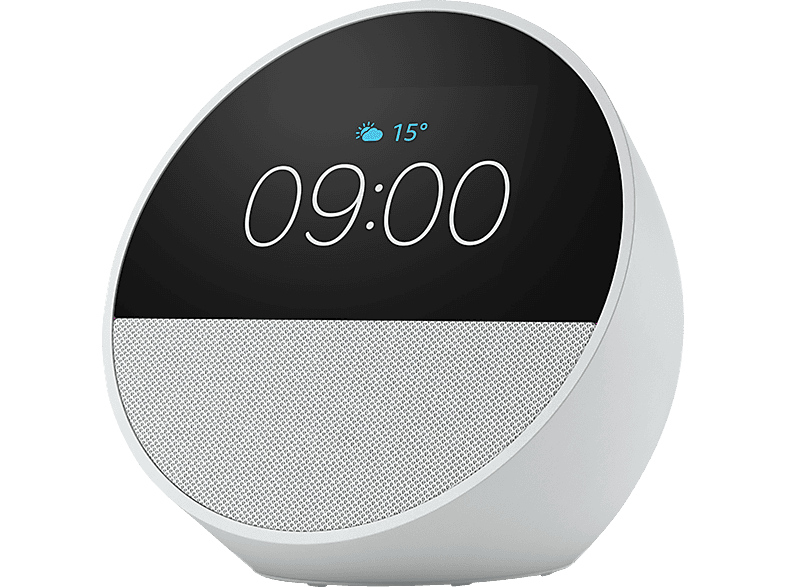 AMAZON Echo Spot (2024) Smarter Wecker, White von AMAZON