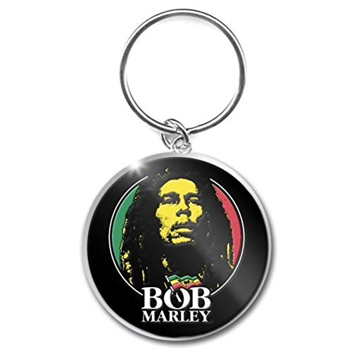 Bob Marley - Logo Face Keychain - Schlüsselanhänger von AMBROSIANA