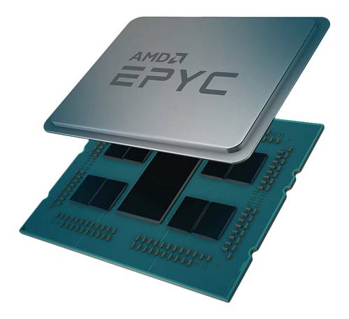 AMD Epyc 7F32 8 x 3.7GHz Octa Core Prozessor (CPU) Tray Sockel (PC): SP3 180W von AMD