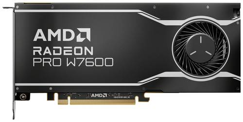 AMD Grafikkarte Radeon Pro W7600 8GB GDDR6-SDRAM PCIe x16 DisplayPort von AMD