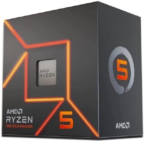 AMD Ryzen 5 7600 6-Core, 12-Thread Desktop Processor, bis zu 5.1GHz von AMD
