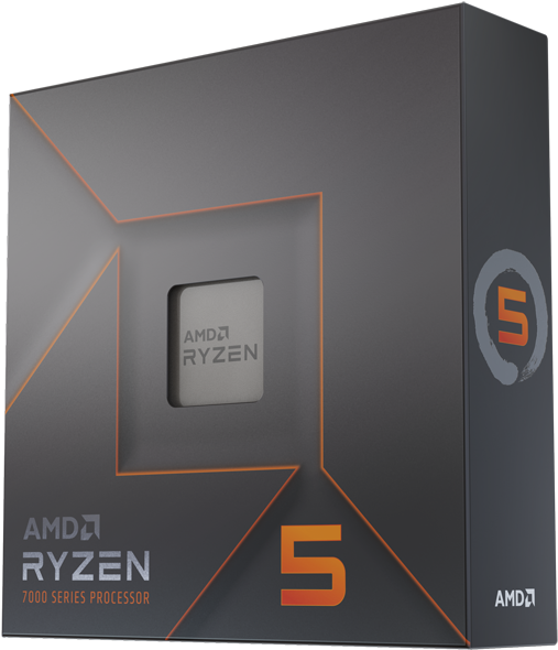 AMD Ryzen 5 7600X - 4.7 GHz - 6 Kerne - 12 Threads - 32 MB Cache-Speicher - Socket AM5 - PIB/WOF von AMD
