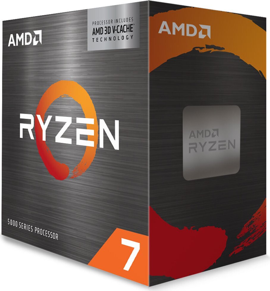 AMD Ryzen 7 5700X3D Prozessor - 8C/16T, 3.00-4.10GHz, boxed ohne Kühler von AMD