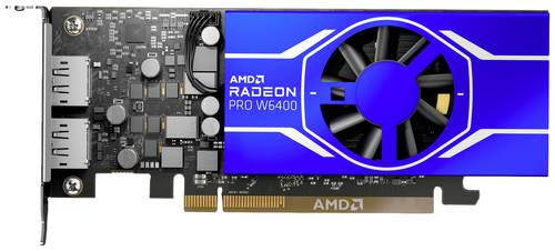 AMD Workstation-Grafikkarte Radeon Pro W6400 4GB GDDR6-RAM PCIe DisplayPort Low Profile von AMD