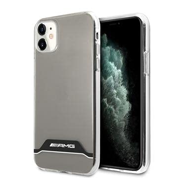 AMG AMHCN61TCBW Hülle für iPhone 11 6,1" transparent hardcase Electroplate Black&White von AMG