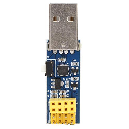 AMONIDA Drahtloses Modul ESP8266 E SP-01 Halbleiter-USB-WLAN-Moduladapter Download-Zubehör von AMONIDA