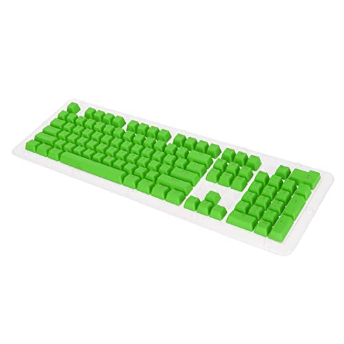 AMONIDA Tastatur-Set, ölabweisende Beschichtung, Ergonomisches Design, 106 Tasten, OEM-Höhe, Tastenkappen für Mechanische Tastatur (Käse grün) von AMONIDA