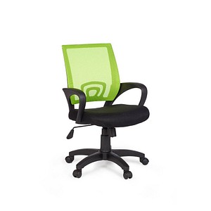 AMSTYLE Bürostuhl, SPM1.076 Stoff grün, Gestell schwarz von AMSTYLE