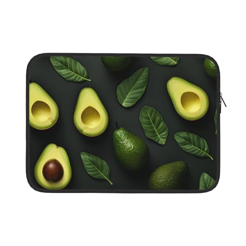 Avocado Fruit Computertasche 13/15 Zoll Laptop Sleeve Tragbare Business Tasche Dokumentenaufbewahrungstasche 13 Zoll von ANABPRMA