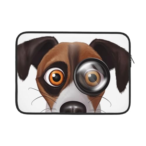 Eye Dog Computertasche 13/15 Zoll Laptop Sleeve Tragbare Business Tasche Dokumententasche 15 Zoll von ANABPRMA