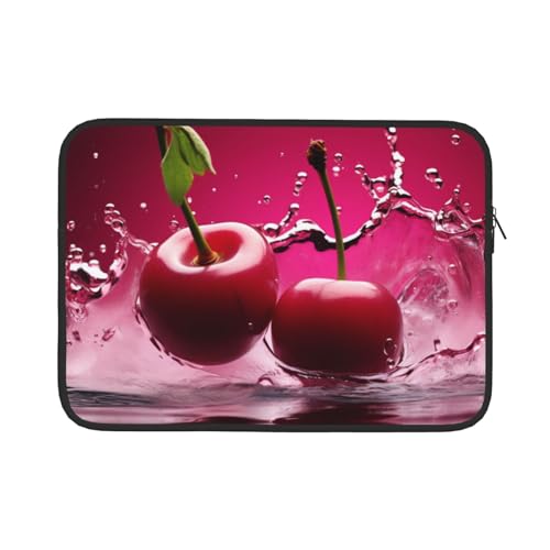 Red Cherries Computertasche 13/15 Zoll Laptop Sleeve Tragbare Business Tasche Dokumententasche 15 Zoll von ANABPRMA