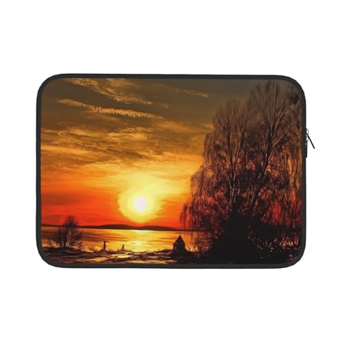 Sunset Computertasche 13/15 Zoll Laptop Sleeve Tragbare Business Tasche Dokumentenaufbewahrungstasche 13 Zoll von ANABPRMA