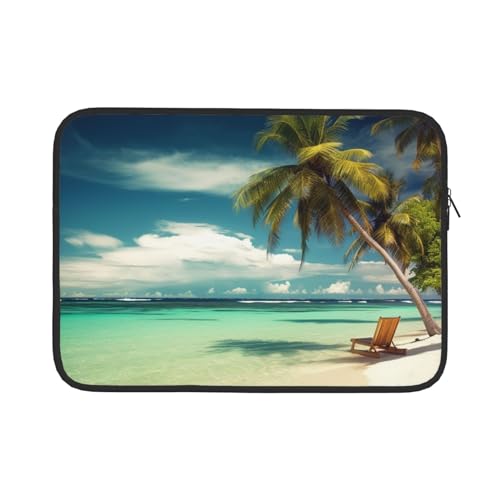 Tropical Holidays Computertasche 13/15 Zoll Laptop Sleeve Tragbare Business Tasche Dokumententasche 13 Zoll von ANABPRMA