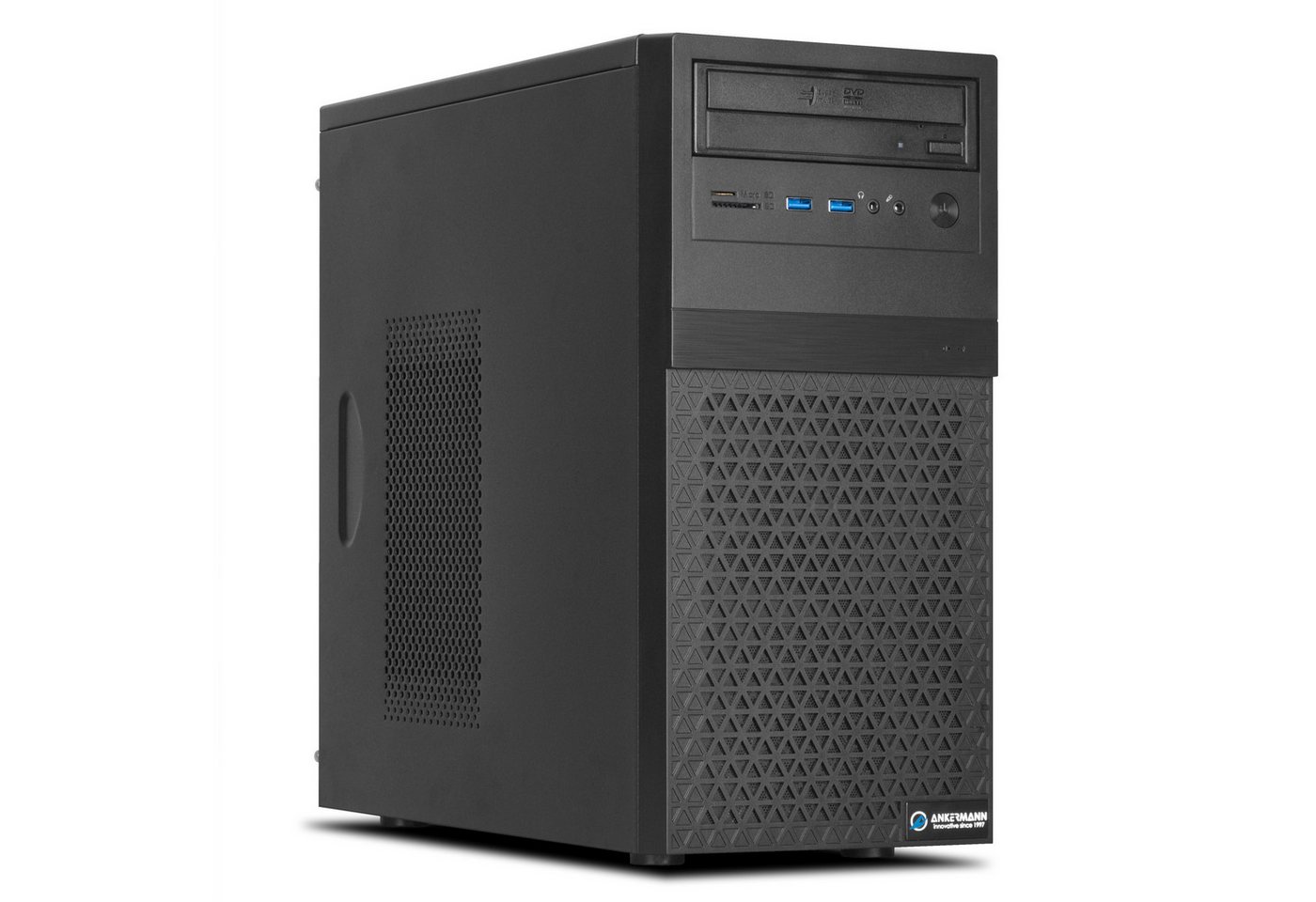 ANKERMANN-PC CAD Workstation CG01 V2 PC (Intel Core i5 11400F, Quadro M2000, 32 GB RAM, 1000 GB SSD, Luftkühlung) von ANKERMANN-PC