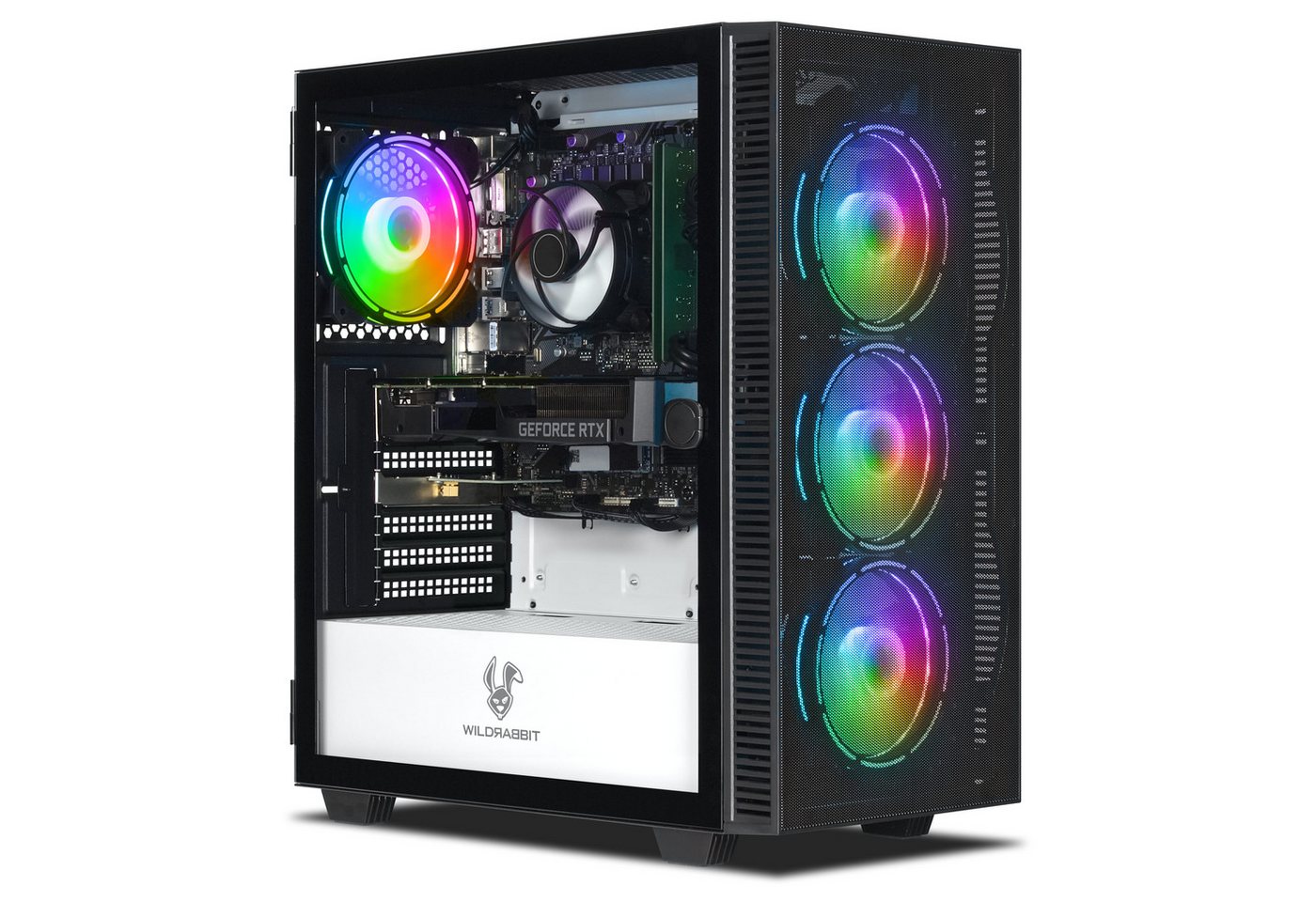 ANKERMANN-PC Game Office Work V2 Gaming-PC (AMD Ryzen 5 5600X, GeForce RTX 4060, 32 GB RAM, 1000 GB SSD, Luftkühlung) von ANKERMANN-PC