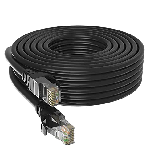 ANLINK Cat6 Ethernet-Kabel, 30 m, 30 m, Schwarz – RJ45, LAN, 24 AWG UTP CAT 6, Netzwerk-, Patch-, Internetkabel, 30 m, Schwarz von ANLINK