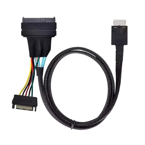 ANMITI Einfach Zu Verwendendes SSD Kabel Mit SFF8611-Stecker Auf SFF8639-Buchse Zur Nahtlosen Integration Von Geräten Computer Ersatzkabel 29 53 Zoll von ANMITI