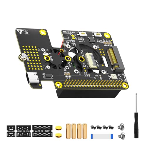 NVME HDDS Zur PCIe Expansionskarte Verbessert Die Kühlung Und LED Beleuchtung Für 5 von ANMITI