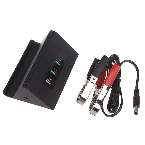 Tragbarer Mit Batterieclip 12 V/24 V Auf 5 V 3-Port USB Ladegerät Multiport Netzteil Für Smartphone Tablet von ANMITI