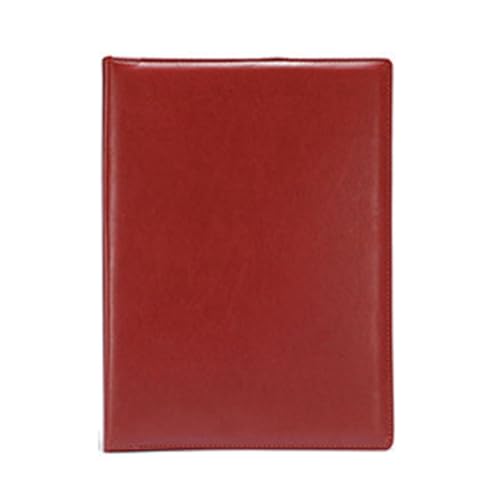 ANNJUC A4 PU-Padfolio-Aktenordner, Portfolio, Business-Dokumentenhalter, Metall-Klemmbrett, Dokumenten-Organizer, Halter, einfach zu bedienen, A von ANNJUC