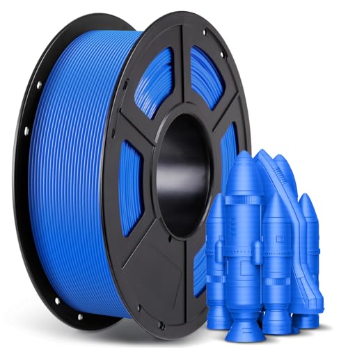 ANYCUBIC PLA+ Filament 1.75mm, PLA Plus, Maßgenauigkeit +/-0,02mm, Hohe Zähigkeit und Präzision -3D-Druckmaterialien, Kompatibel mit Meisten FDM-Drucker 1kg Blau von ANYCUBIC