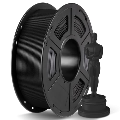 ANYCUBIC PLA Plus Filament 1.75mm Schwarz, PLA+ 3D Drucker Filament, Filament-3D-Druckmaterialien 1kg von ANYCUBIC